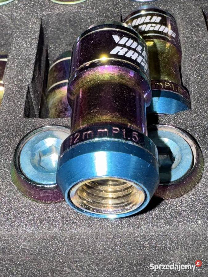 Nakrętki do kół VOLK RACING M12x15 śląskie Jastrzębie-Zdrój sprzedam