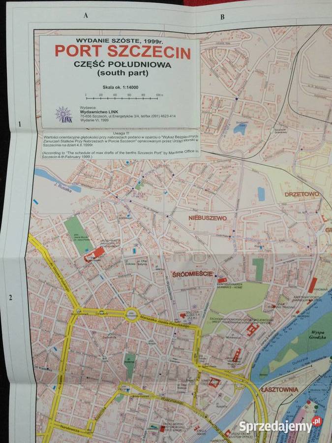 2538 Polish Ports Szczecin Mapa sprzedam