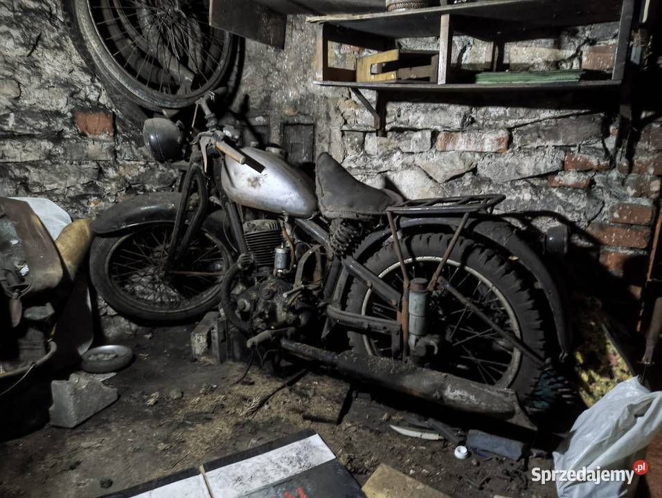Motocykl DKW 200 1934 przedwojenny pozostałe śląskie