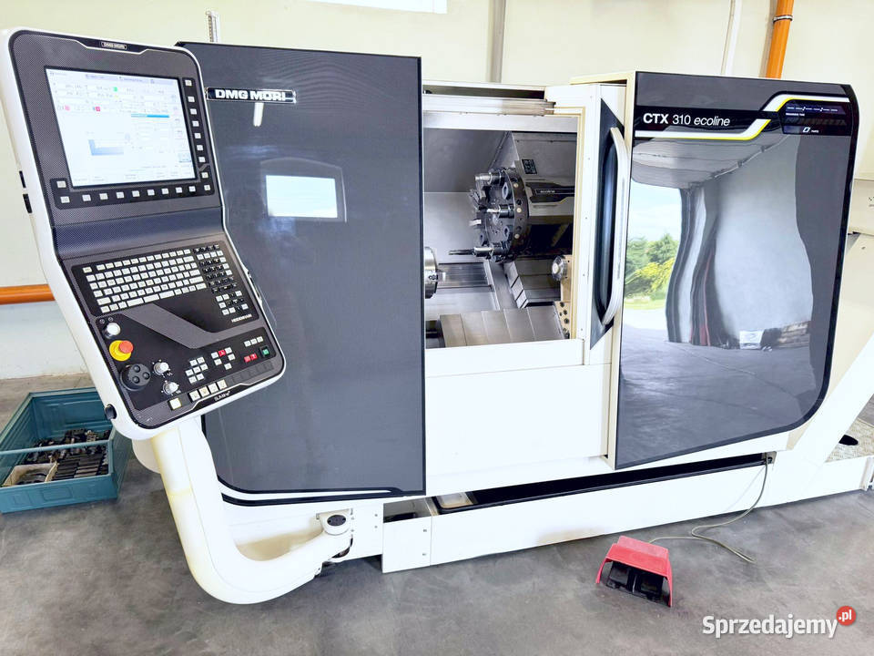 Tokarka CNC DMG MORI CTX 310 Ecoline z Niemiec lubuskie Zabór