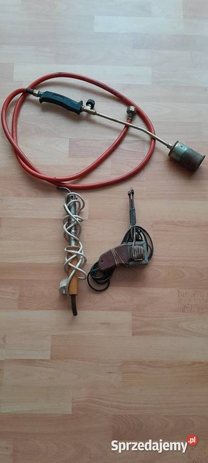 Palnik gazowy i 2 lutownice Warszawa