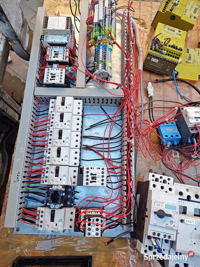 Elektronika z demontażu maszyny i z skrzyń Nowy Tomyśl
