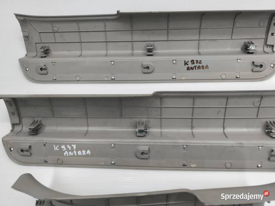 LISTWA OSŁONA PROGU OPEL ANTARA LIFT KOMPLET Progi sprzedam