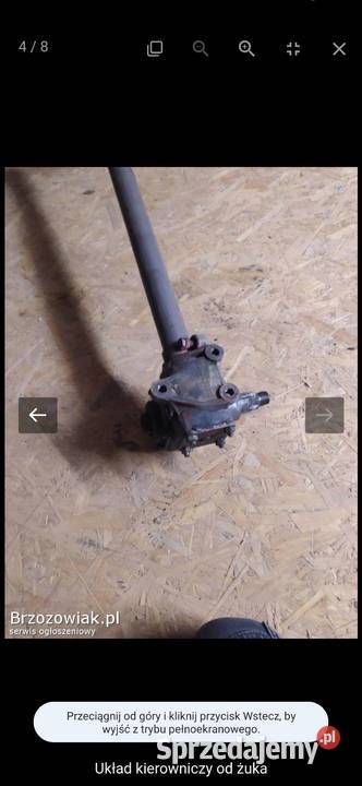 Układ kierowniczy żuka