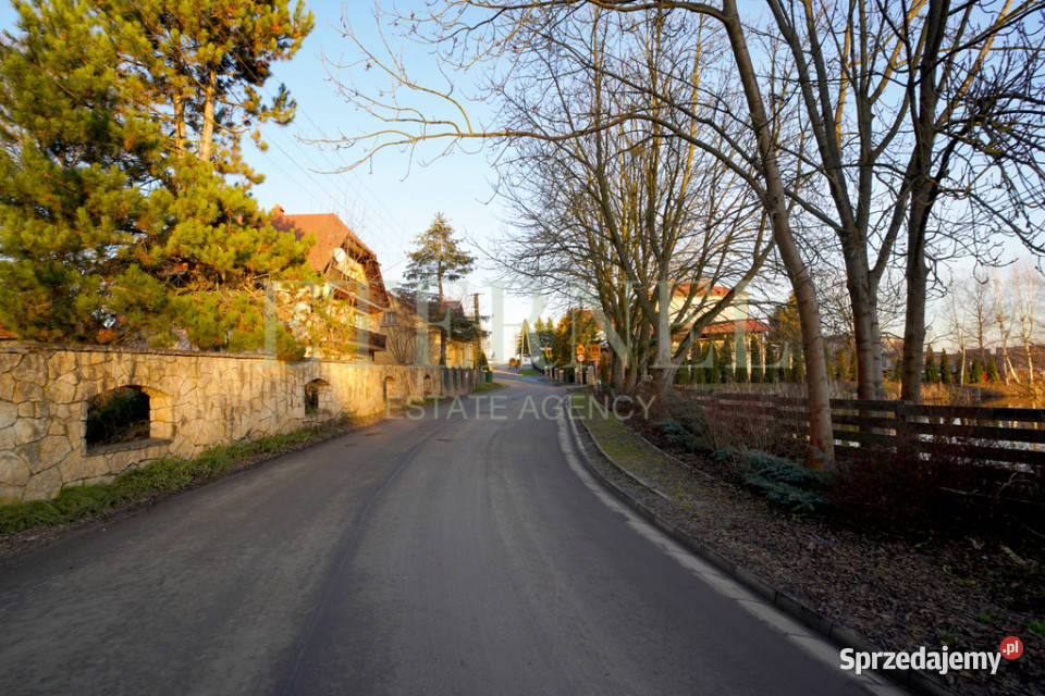 Działka budowlana stawem 12 arów Głęboka budowlana Sprzedaż małopolskie