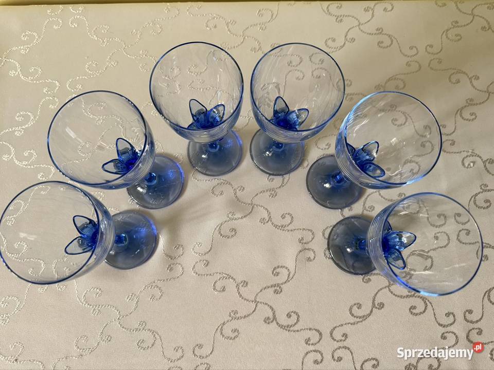 Kieliszki Rocco Bormioli Blue Stem 6 Vintage 200 śląskie Czerwionka-Leszczyny sprzedam