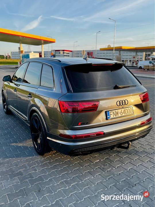 Sq7 40tdi matrix distronic dociagi masaże gniazdo SD SQ7 Nowa Sól