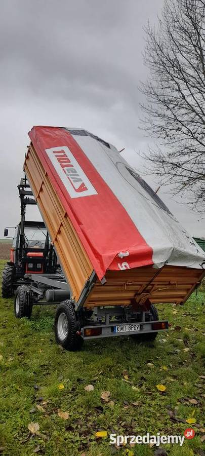 Przyczepa d 47 d 732 Maszyny rolnicze