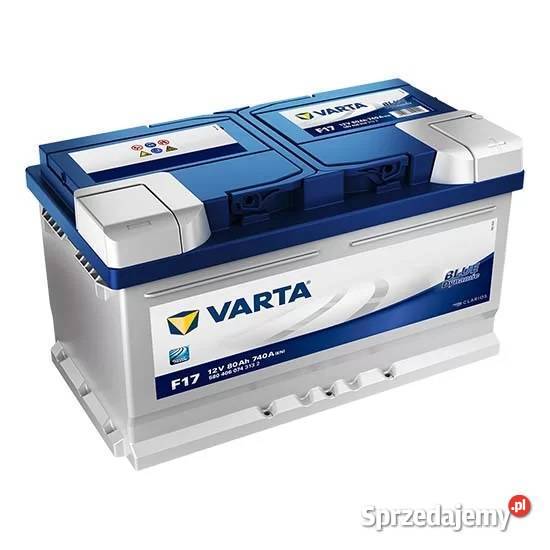 Akumulator VARTA Blue 80Ah 740A Spyrkówka 5a osobowe Zakopane