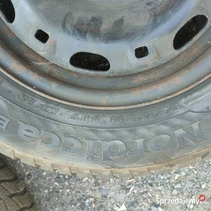 Felgi stalowe 14 z oponami Skoda Fabia 3 Chełm