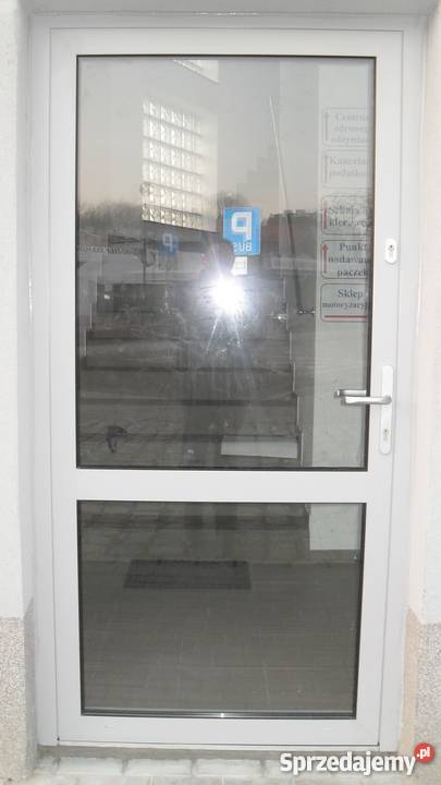 Drzwi zewnętrzne aluminiowe ciepłe Namysłów sprzedam