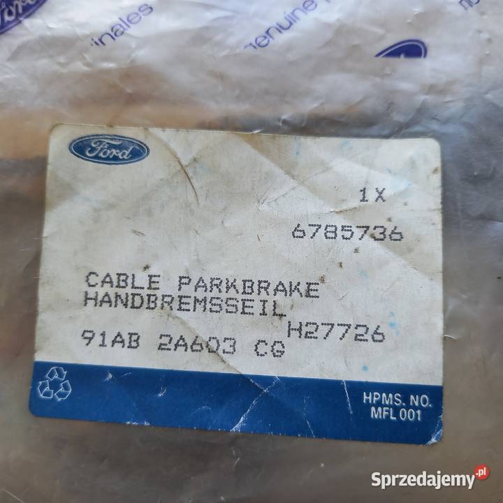 678573691AB2A603CG Linka hamulca ręcznego Kraków
