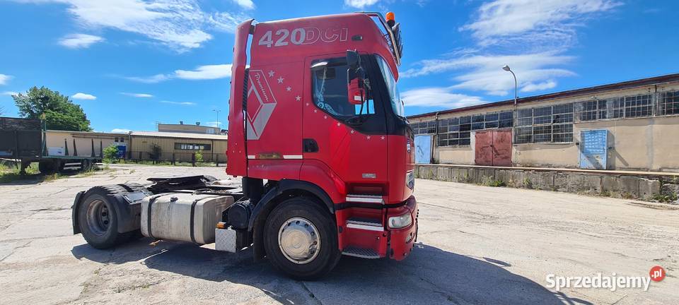 Renault premium 420 hydraulika manual 150000kg Ciągniki siodłowe