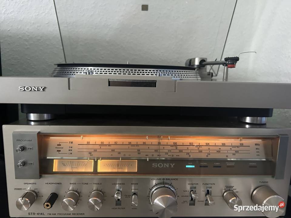 Sony amplituner deck gramofon mazowieckie Wierzbica