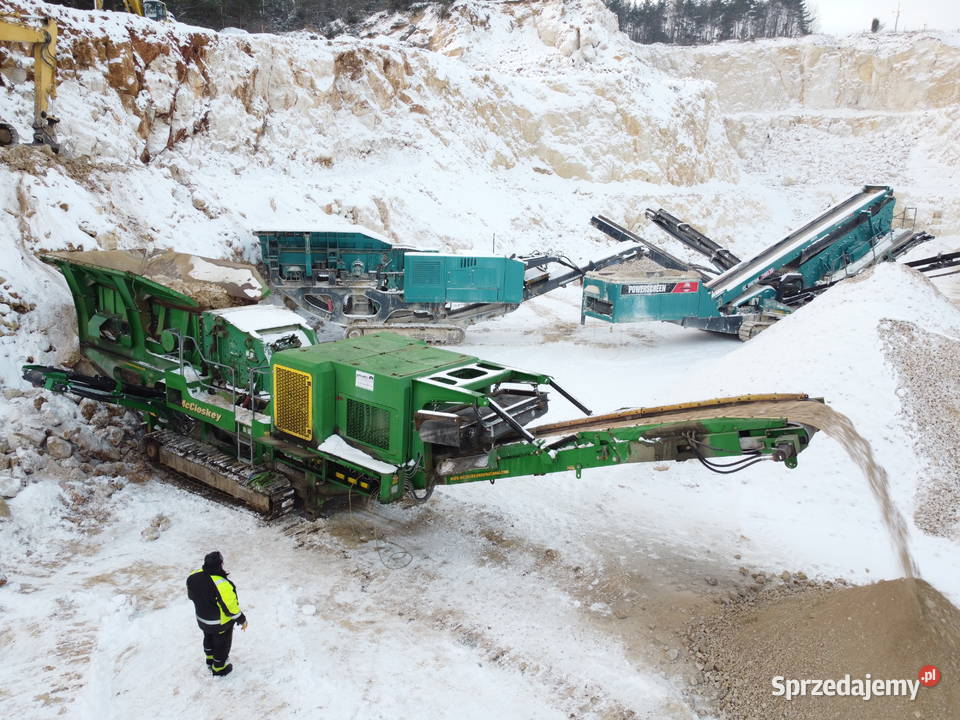 Kruszarka udarowa McCloskey I54 DARMOWE TESTY Pozostałe Trachy