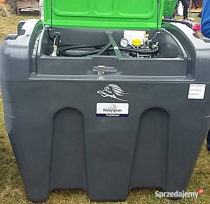 Mobilny zbiornik ON 900 l Pompa 230V 50lmin Biznes i Przemysł Zielona Góra