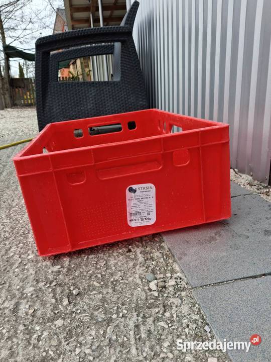 Skrzynki plastikowe na mięso