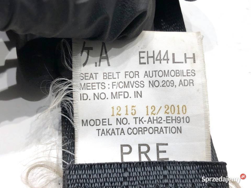 PAS BEZPIECZEŃSTWA LEWY PRZÓD MAZDA CX7