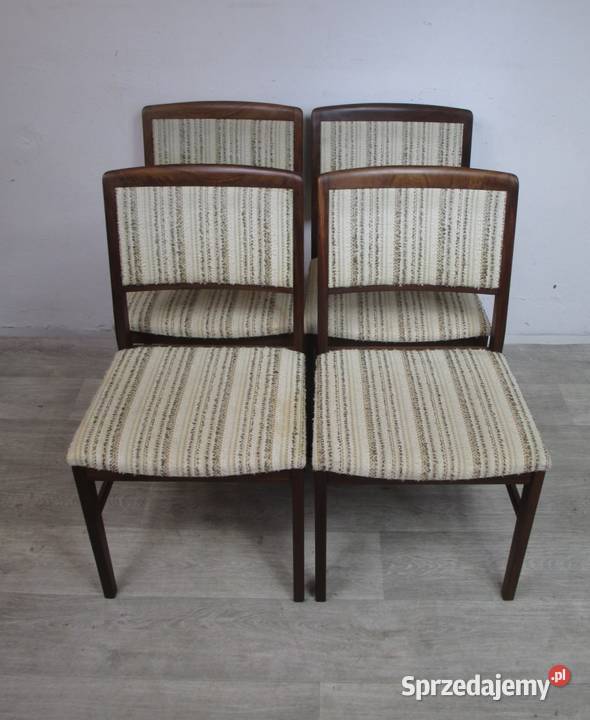 Komplet krzeseł Szwecja lata 70 Lublin