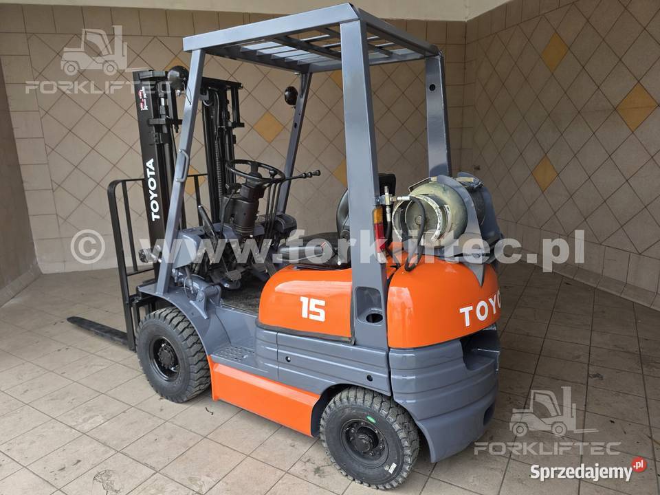 Wózek Widłowy TOYOTA 6FG15 Wózki Widłowe TOYOTA śląskie Lędziny