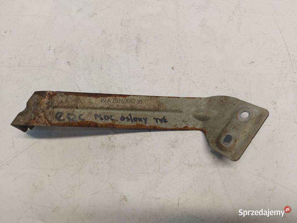 Mercedes EQC 400 W293 MOCOWANIE OSŁONY