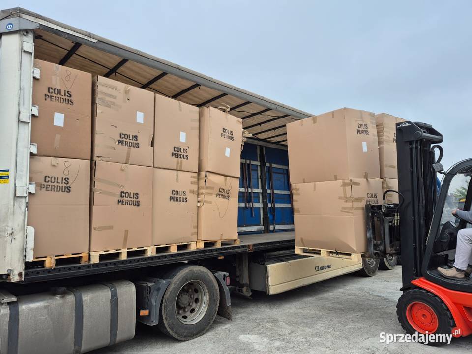 Nieodebrane paczki Zwroty kurierskie DHL DPD łódzkie Łódź sprzedam