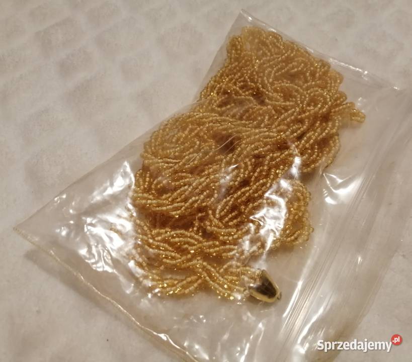 Koraliki 2mm przeźroczyste ecru 50g 16 Kreatywne Akcesoria do biżuterii Czeladź