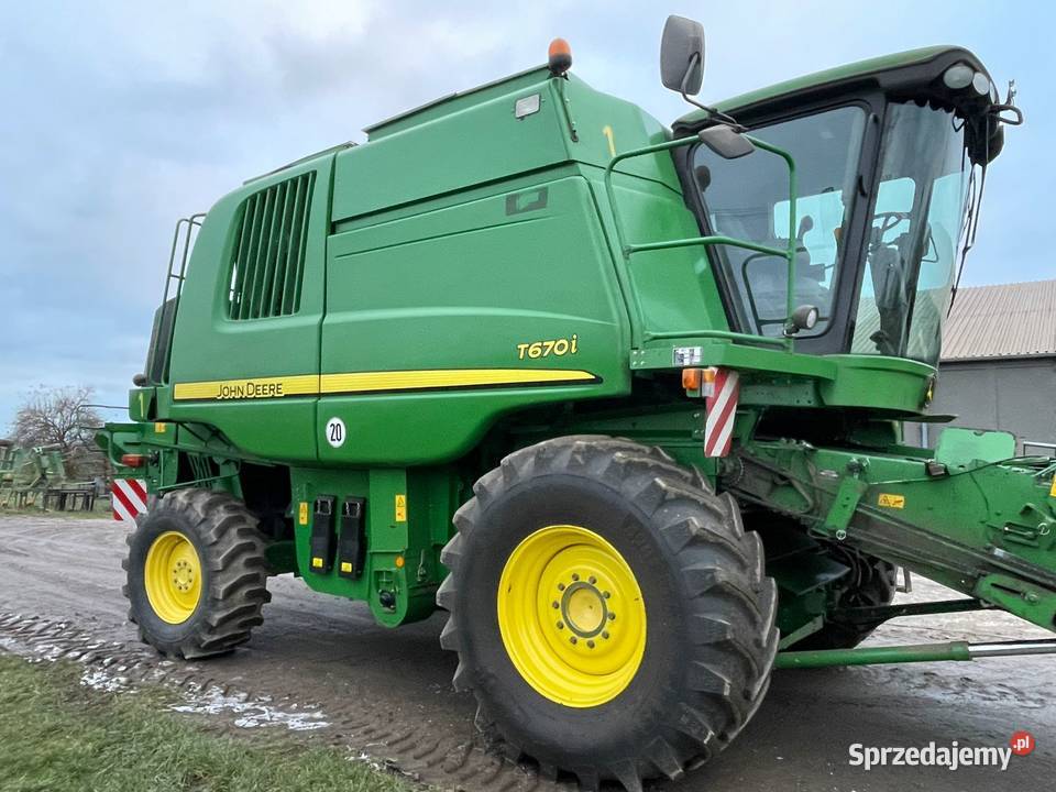 John Deere T670i nie lexion Hollandcase nieuszkodzony