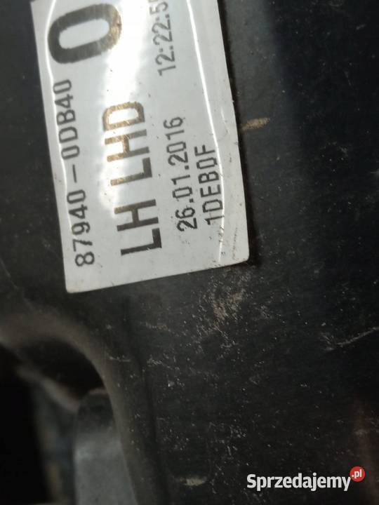 LUSTERKO LEWE 2PIN EU Toyota Yaris III 2011