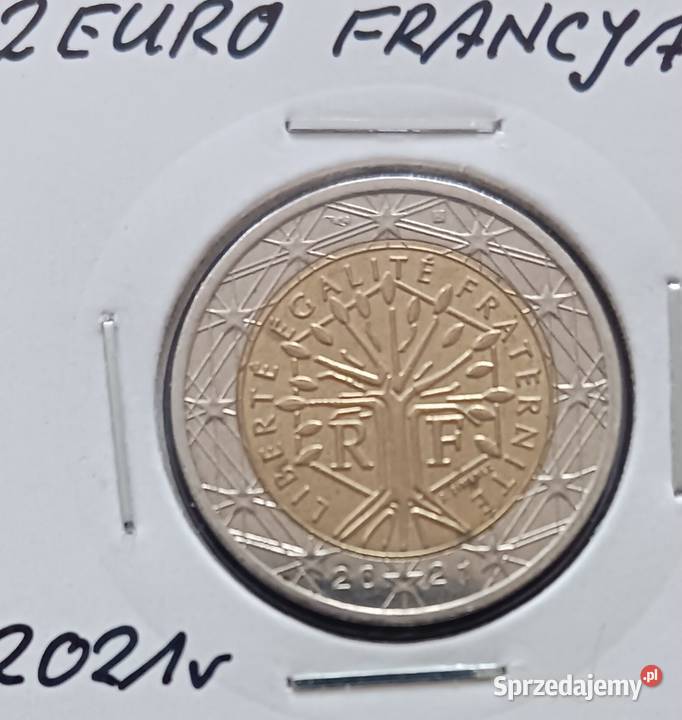 2 Euro Francja 2021 r Konin