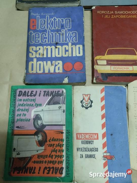 Książki samochodowe Ostrowiec Świętokrzyski