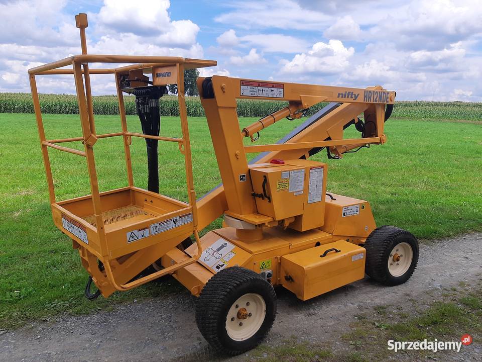 Podnośnik koszowy nifty light hr12 nde zwyźka Kobyla Góra