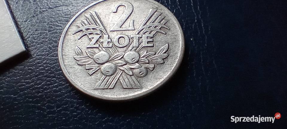 Stare monety 2 złote 1959 Jagody PRL Polska Numizmatyka Lesko