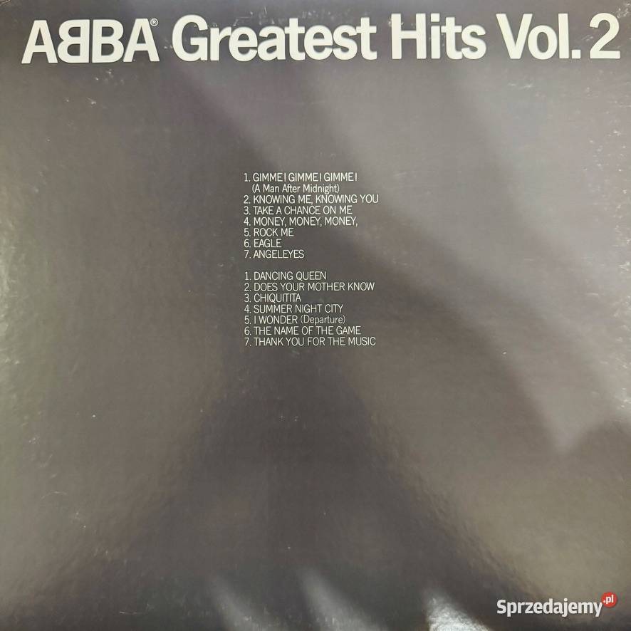 Abba Abba Greatest Hits Vol 2 EXEX Japan Obi LP płyta winylowa mazowieckie Warszawa