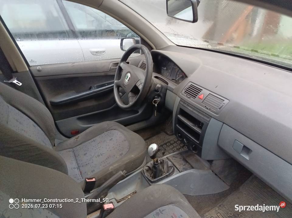 Skoda Fabia 2003r 12 benzyna wspomaganie granatowy Włodawa