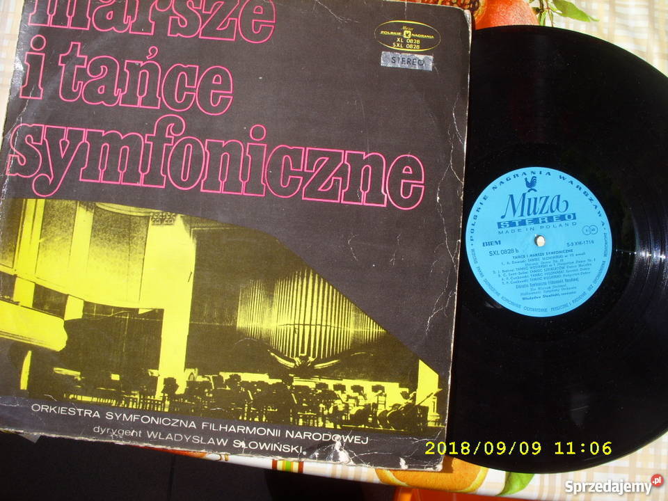 MARSZE I TANCE SYMFONICZNE LP winylowa Wołów