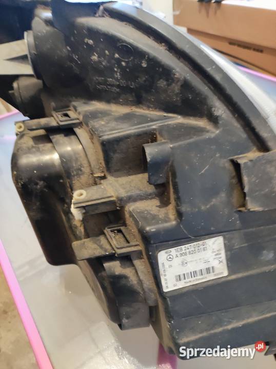 Lampa Lampy Przód LP Mercedes Sprinter W906 250KM sprzedam