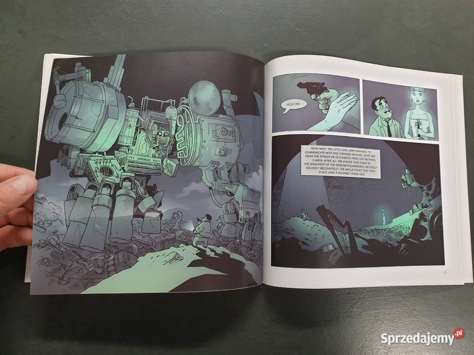 A little soul in Krakow komiks w języku