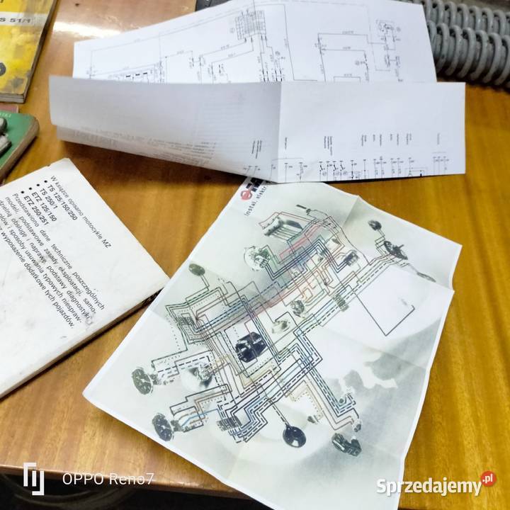 Instrukcja obsługi MZ TS 125 150 250 TS 250 ETZ łódzkie Łubno