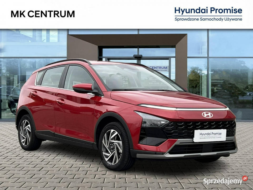 Hyundai Bayon 10TGDI 100 7DCT Smart Perła Jasny aluminiowe felgi Bayon Piotrków Trybunalski