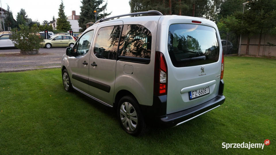 Peugeot Partner Polski salon FV VAT Gwarancja II manualna Zielona Góra