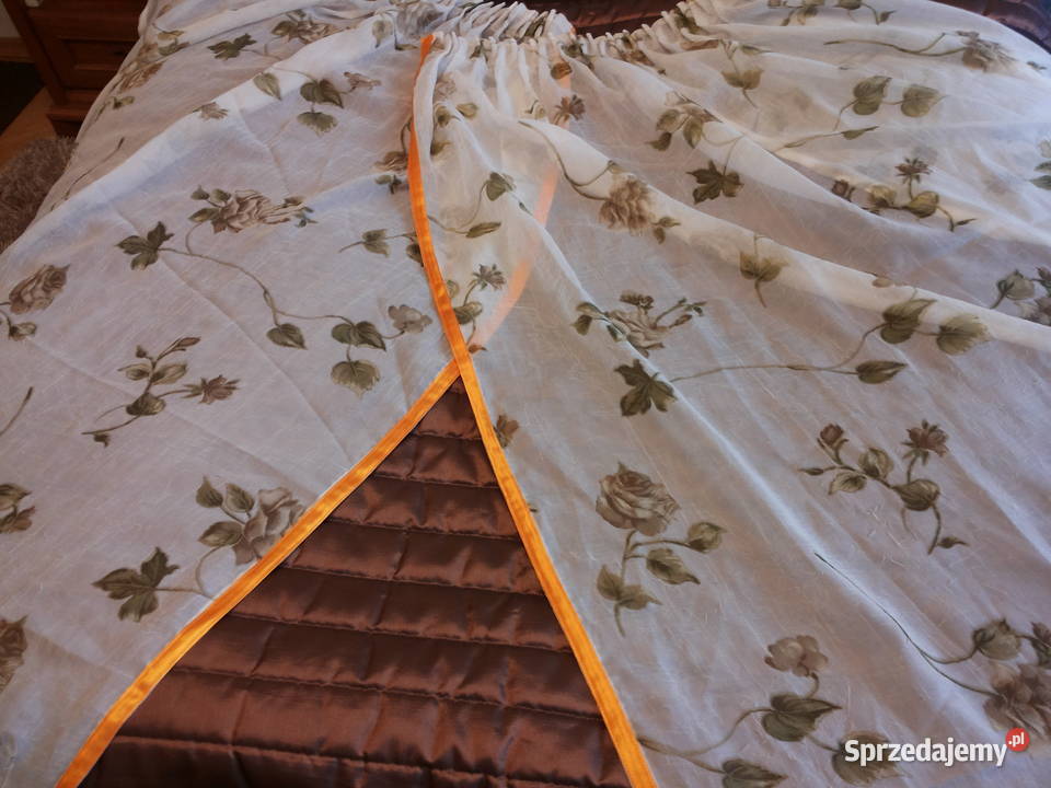 Firankipanele zasłonki z organzy 2 wym207 x 132 wielokolorowy