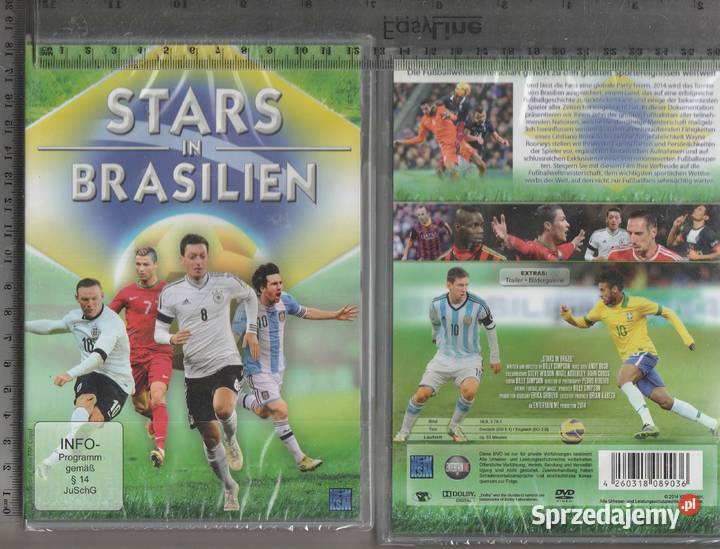 Stars in Brasilien zur Fuballweltmeisterschaft Pruszków