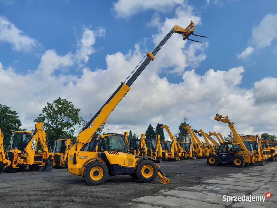 jcb 540140 2020r klima przechył ładowarka Rok produkcji 2020 Dźwigi, podnośniki Krotoszyn