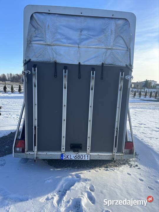 Przyczepa do przewozu 2 koni kat B dmc 1300 2