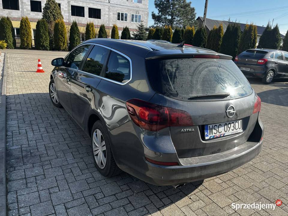 OPEL ASTRA J 20 CDTI USZKODZONA Paprotnia sprzedam