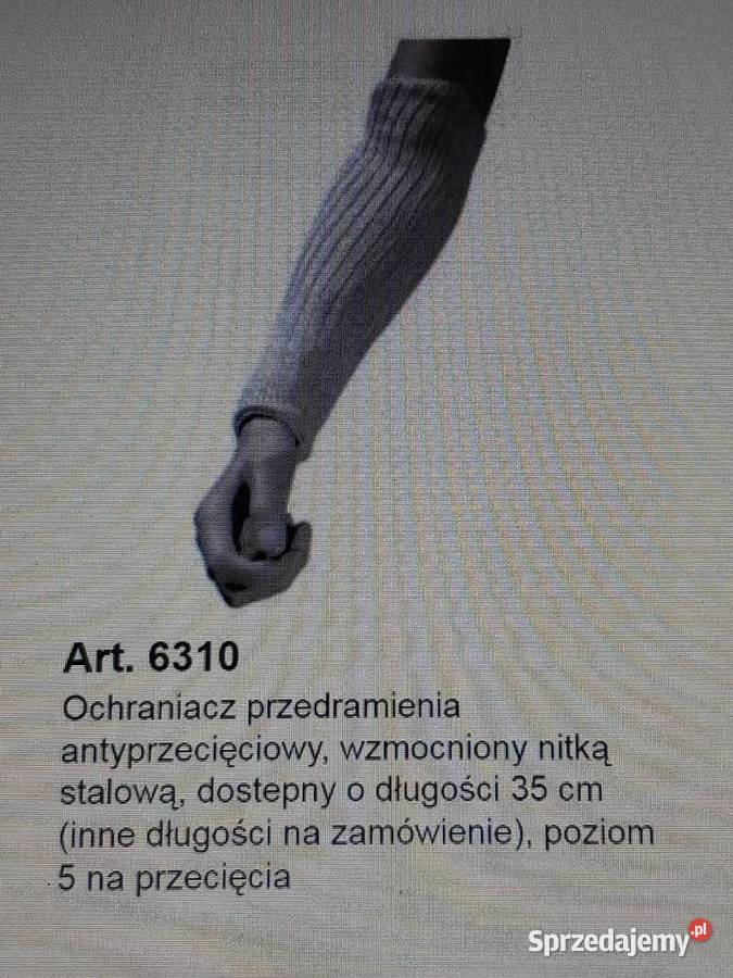 Ochraniacz przedramienia antyprzecięciowy NITRAS Polkowice