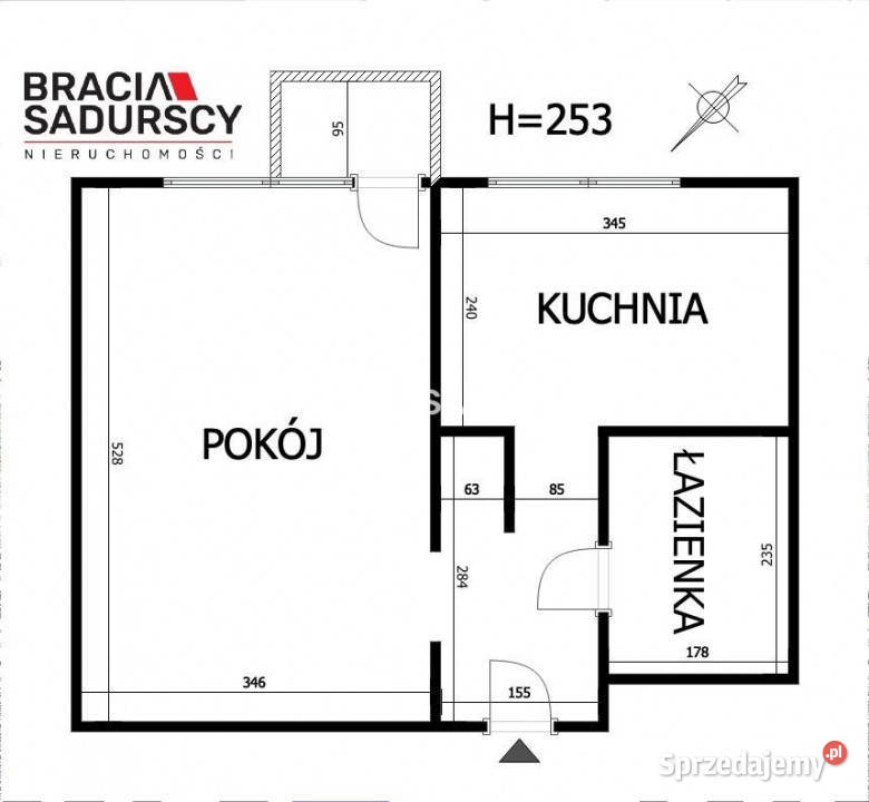 Mieszkanie Kraków Aleksandry 3497m2 1pokojowe