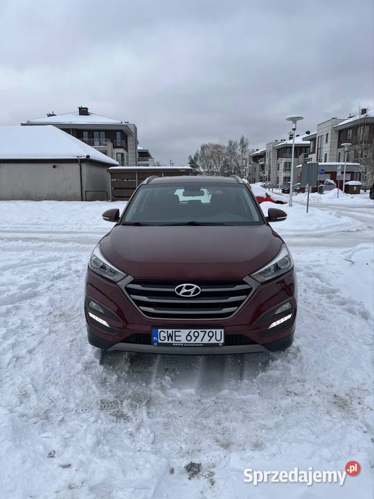 Hyundai Tucson 16 GDI 132 Comfort Bluedrive bordowy pomorskie Reda sprzedam