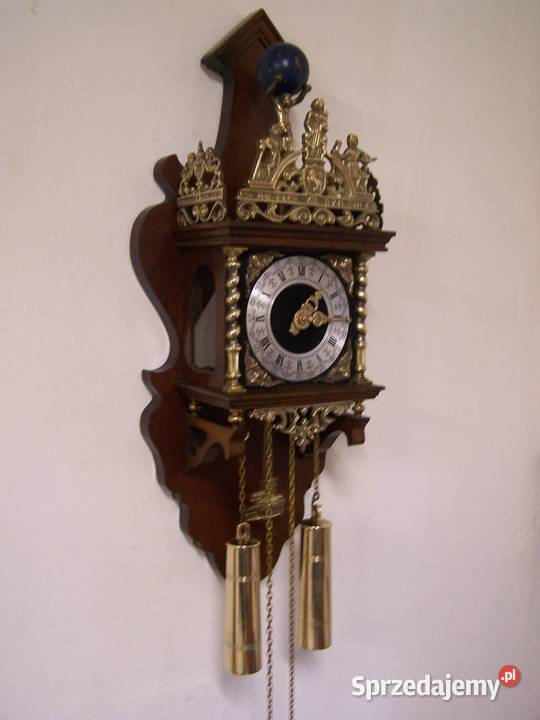 tan Nie wymaga renowacji Antyczny zegar wiszący Koszalin